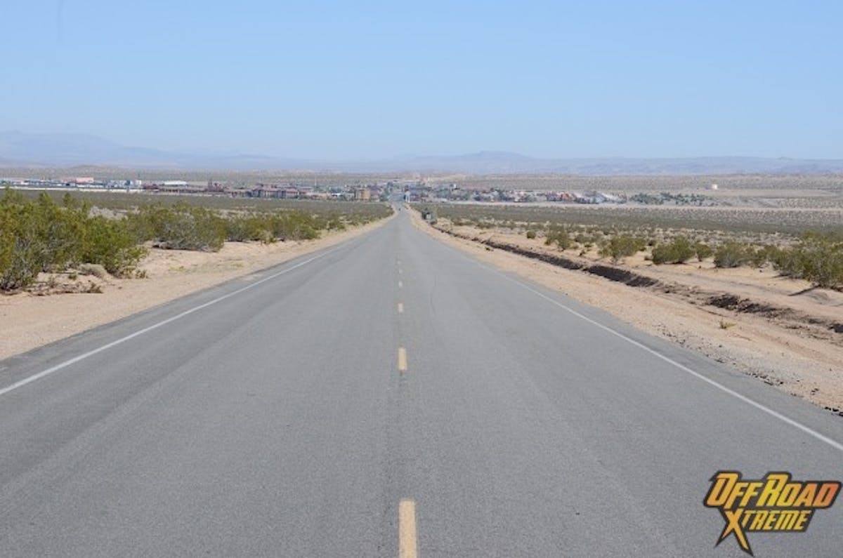 The drive to town was easier with having two trucks.