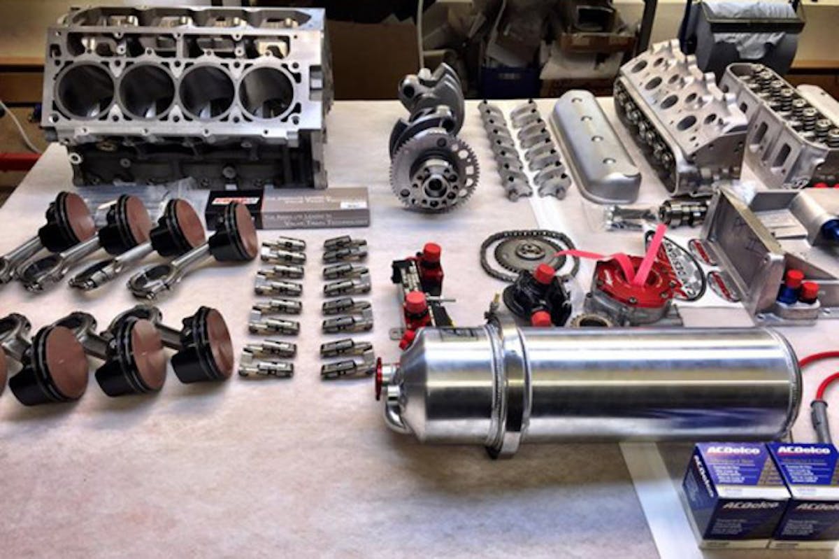The ERL Performance Superdeck LS engine block anchors TIKT Performance's ZR1 road-race efforts.
