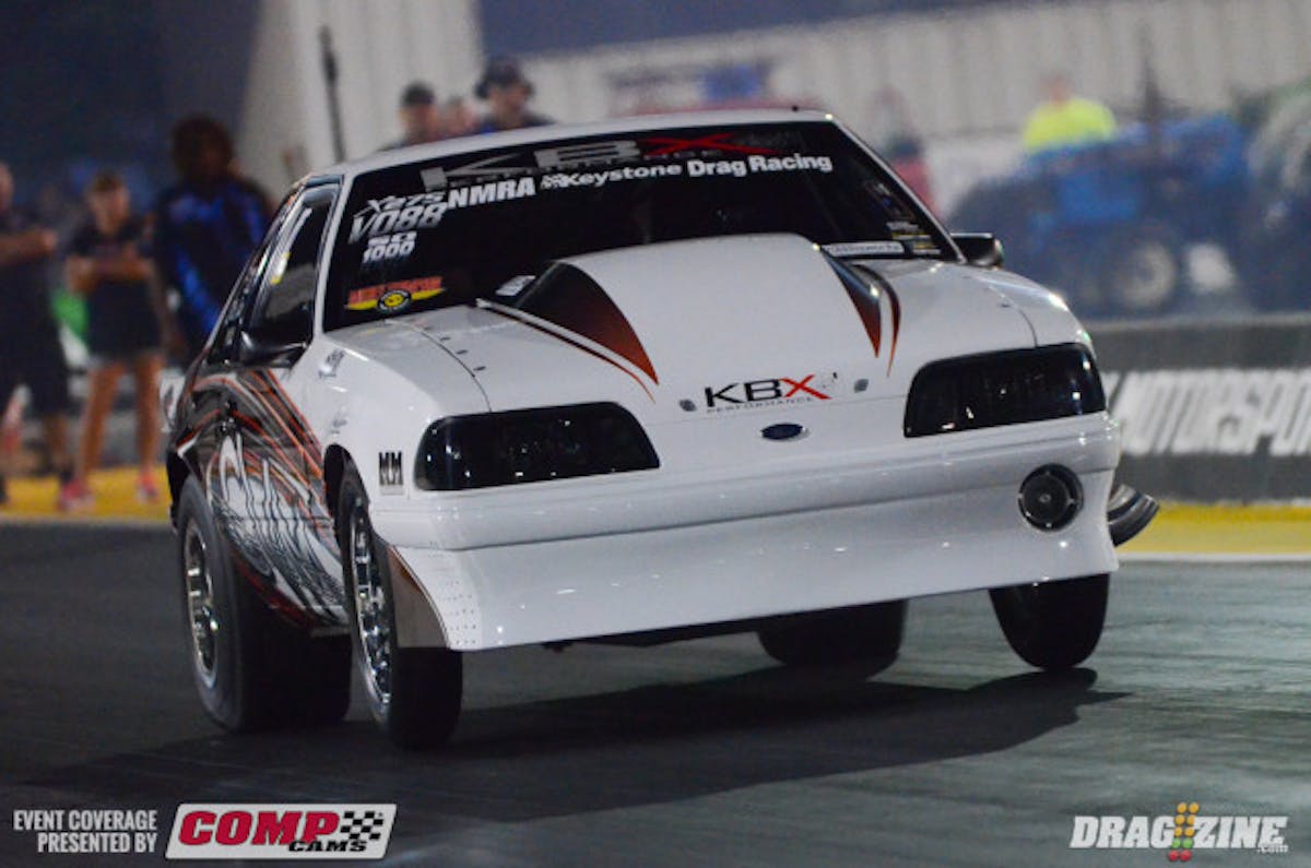 Jared Johnston, a perrneial frontrunner in the X275 ranks, powered his way to the top of the Mickey Thompson 275 Radial field in the third session of qualifying with a 4.626, edging out previous leader Taylor Lastor by a mere .001 seconds.