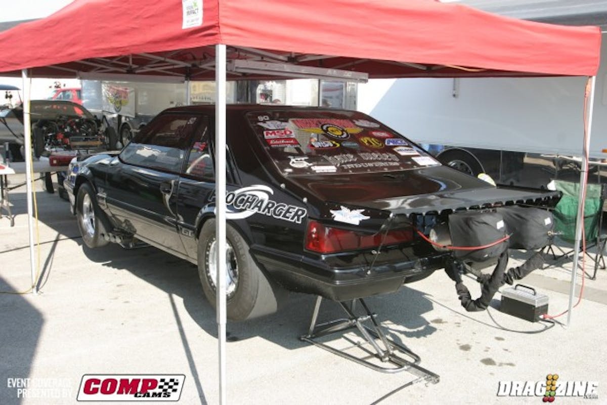 In talking to Andrew Demarco, he relayed his engine issue turned out to be a cracked exhaust port leaking water. Repairs were made overnight, and Demarco was able to make a second round qualifying hit.