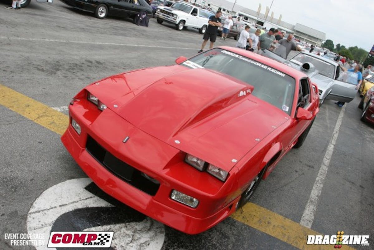 Jessie Coultier lowered his elapsed time again in the second round of qualifying to a 7.78 at 176 mph in Holley EFI Real Street.