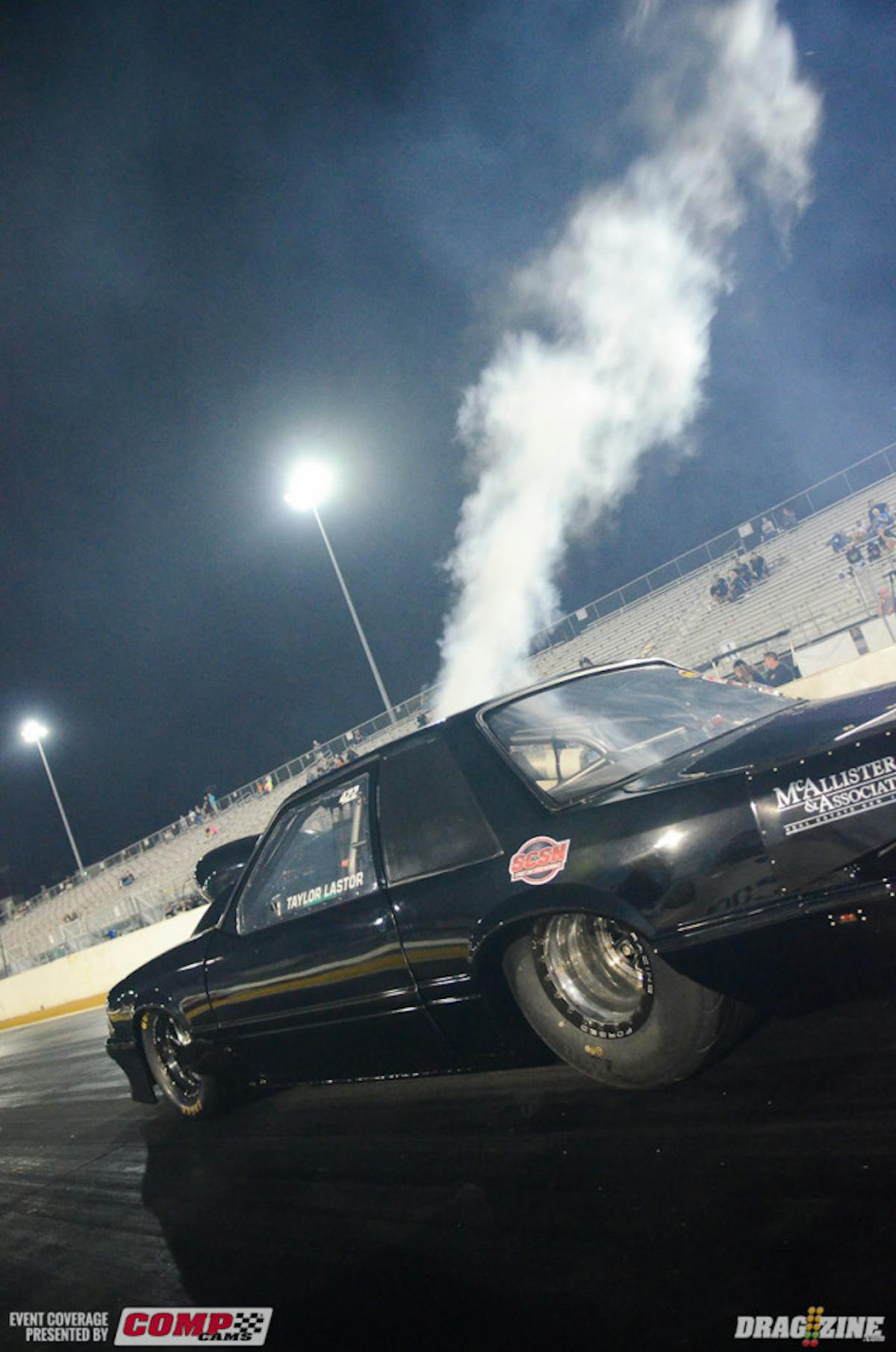 Taylor Lastor scorched his way to a 4.14-second defeat of a slowing Daniel Pharris in the semifinal round of 315 Radial, setting up a matchup with Brandon McBride final. The winner of that pairing will get either Mark Luton or Bruce Kimmis in the 315 Radial versus Outlaw 10.5 winner-take-all finale.