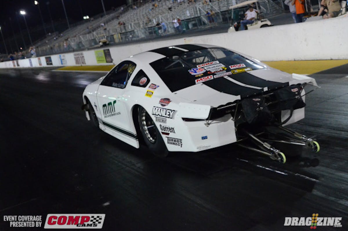 Lastor will have his hands full in the winner-take-all 315 Radial versus Outlaw 10.5 final, as he'll square off with California native Mark Luton, who cranked off low elapsed time of the race, a 4.07, to defeat Brandon McBride in the Outlaw 10.5 final.