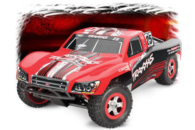 Traxxas Slash 4X4 RC off-road truck.