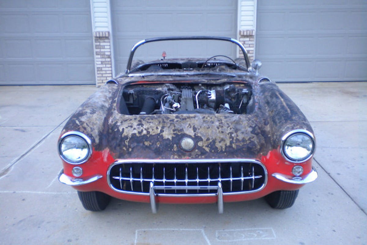It's a face only a mother, or a true Corvette-lover could love, now. 
