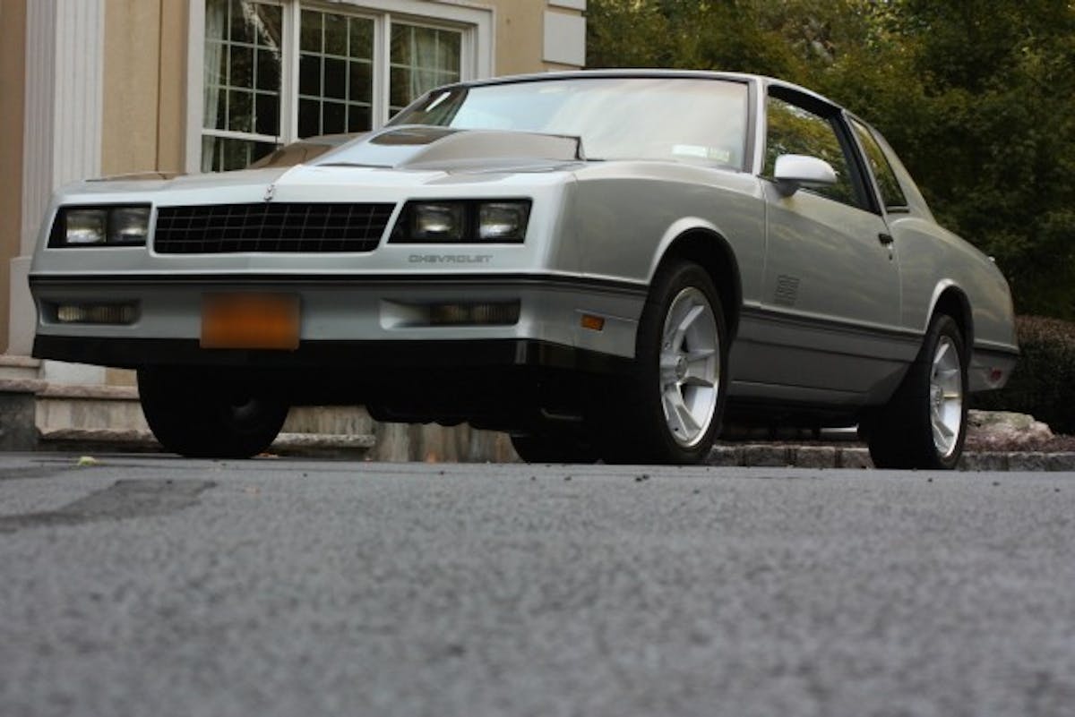 Blurred license plate