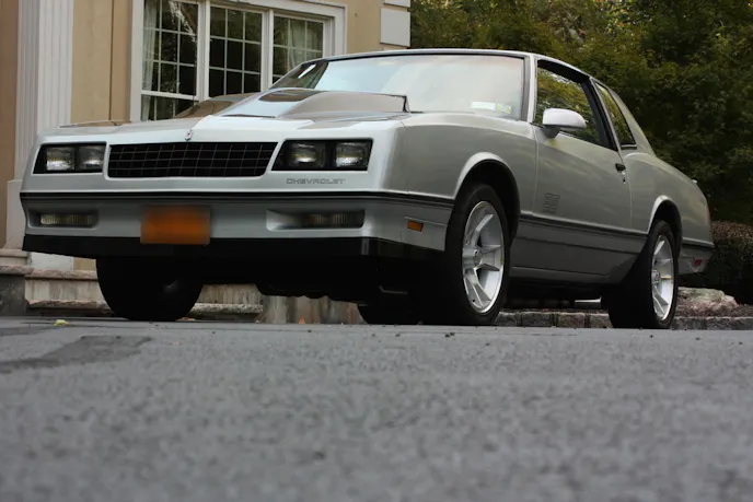 Blurred license plate