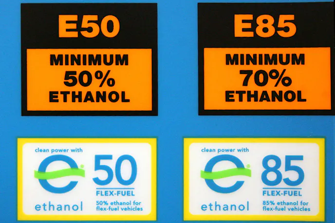 Th eRFS mandates minimum ethanol content in pump gas. Image via desmoineregister.com
