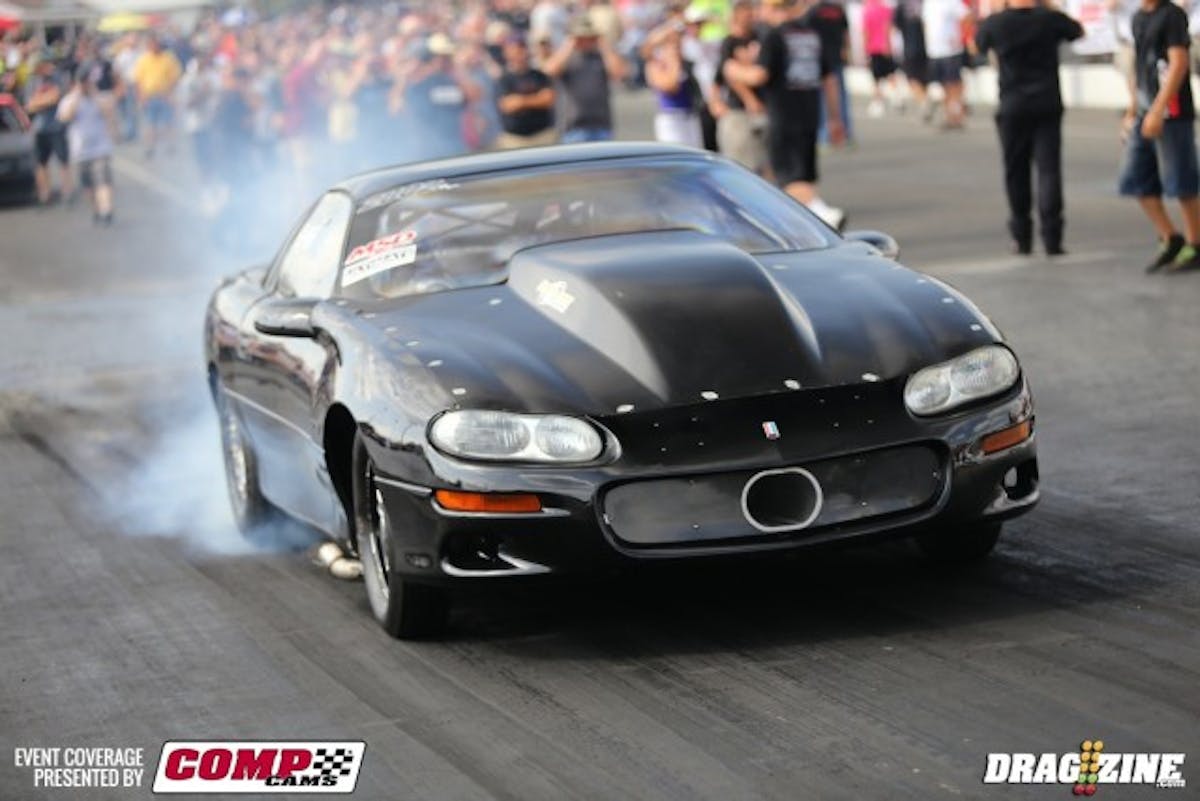 The  upsets continue--Robert Baptista lit the clocks in X with a 4.86 at 153 mph. On the losing  end? Charles Hull, who went up in smoke.