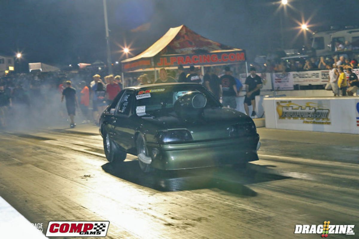 A career best pass for Jeff Helsinger in X275 of 4.75 at 147 mph puts Vinny Palazzolo onto the trailer. Helsinger strapped a monster holeshot down on the starting line.