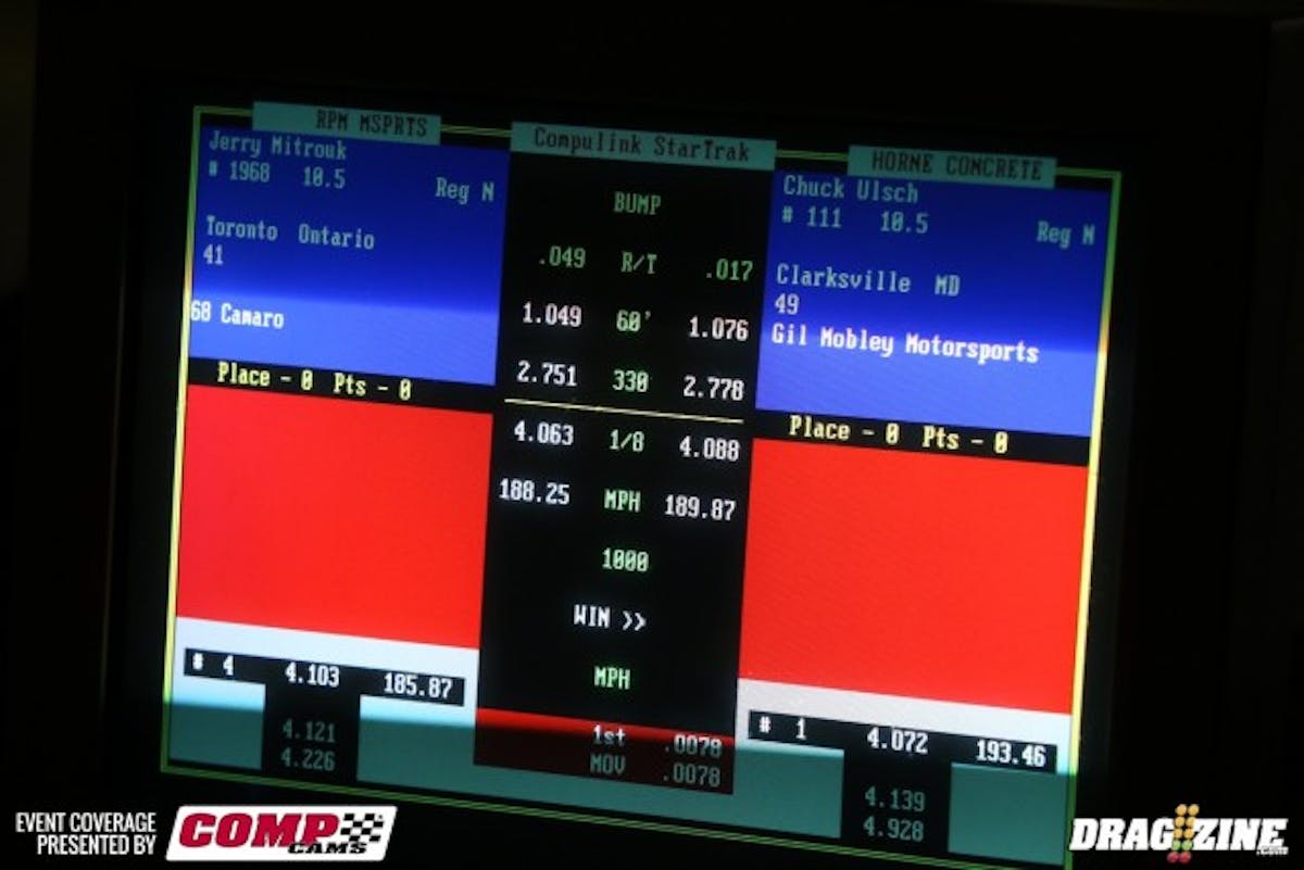 Now that's a close race. We'll let the numbers do  the talking.