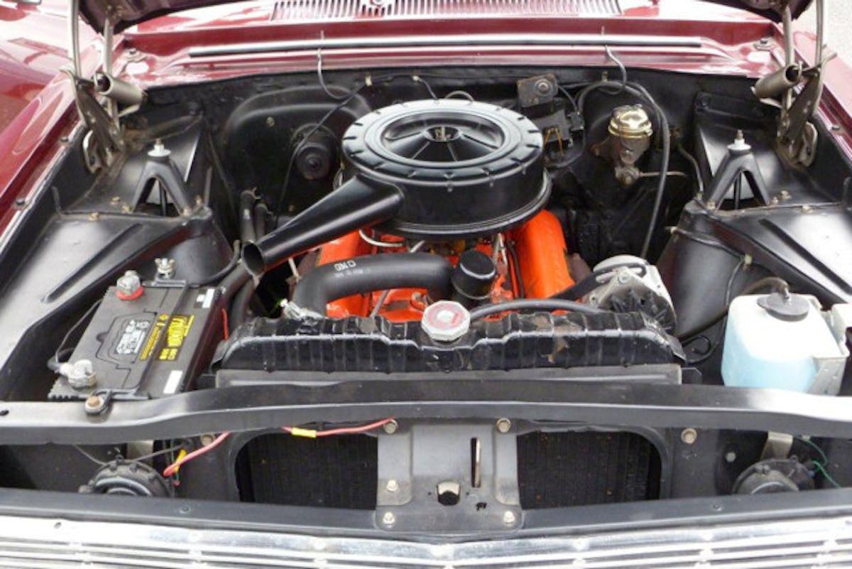 283 Chevy engine in 1965 Nova