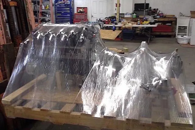 The LS1 engine and T-56 transmission were purchased as one unit after the original 2.0 liter turbocharged H-4 had succumb to rod bearing failure at 550 horsepower to the wheels.