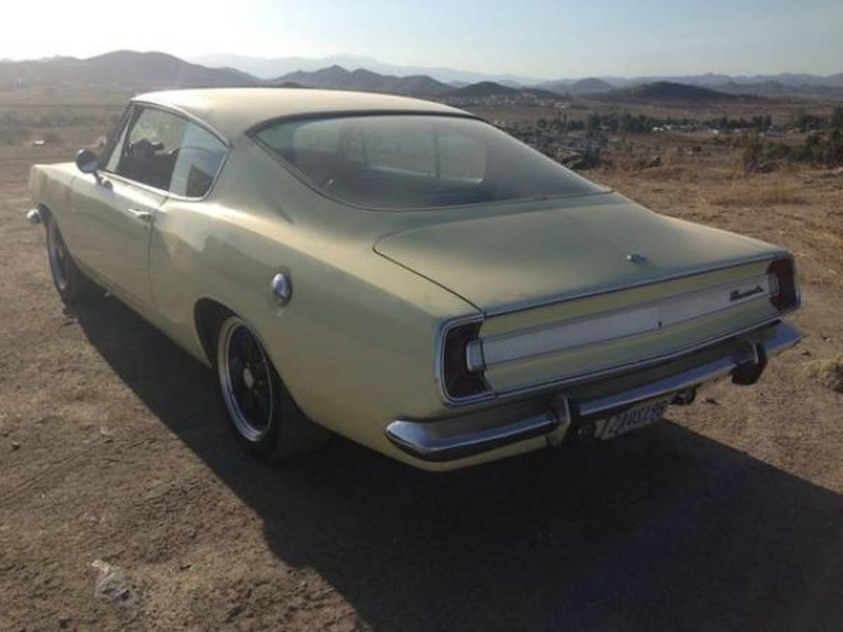 The perfect car for riding off into the desert sunset.