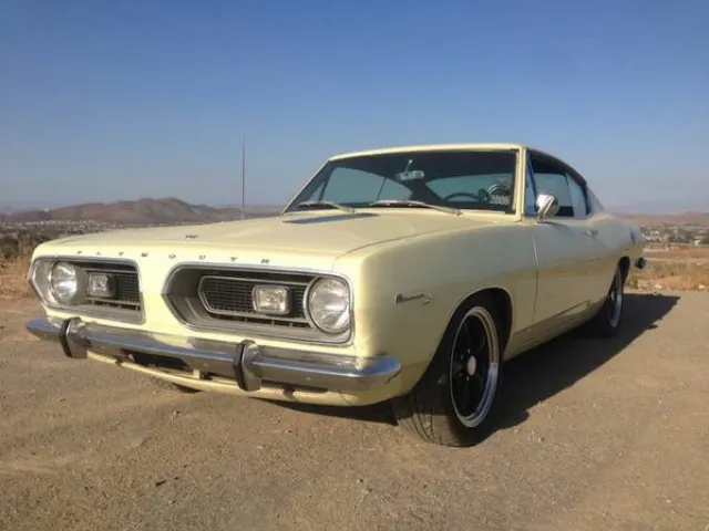 1967 Plymouth Barracuda 440 front