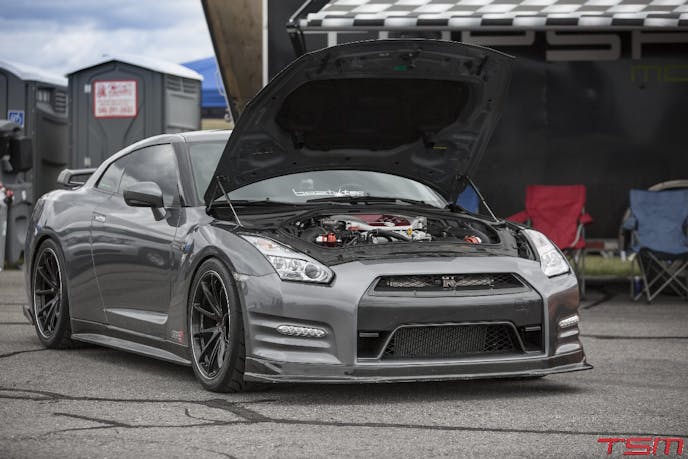 The engine and its home. Photo courtesy Jackson Drake of Drake Productions.