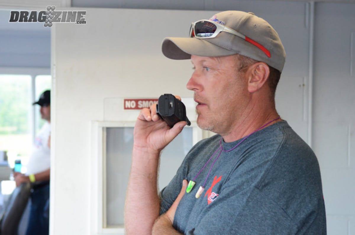 Terry Huff, the nephew of track owner Sherrill Huff, manages the day-to-day activities of Ohio Valley. On race day, you'll find him constantly on the move, making sure everything from track prep to lane calls are handled in a timely fashion.