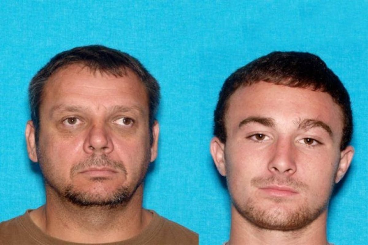Jerry Clyde Stephenson, Jr. (left) and Joshua Wayne Montgomery (right) are now in custody in  connection with the theft at Buck Racing Engines.