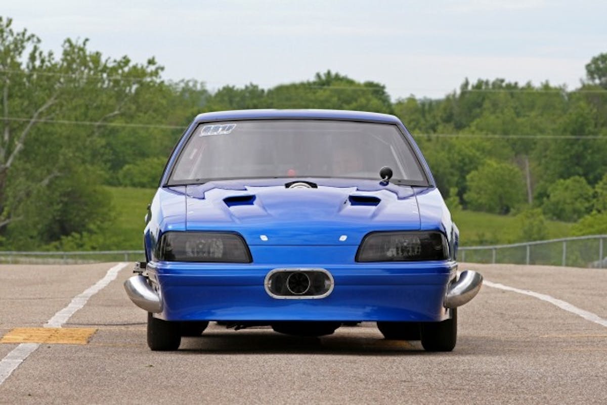 Andy Fangman took this car in on trade, and at that time it was powered by a 4G63 import combination. Fangman races for a special reason, as well. His daughter Josie has Food Protein-Induced Enterocolitis Syndrome, an illness causing her to get really sick if she eats certain foods. Fangman uses the car to raise awareness, and you can check out www.fpiesfoundation.org for more info.