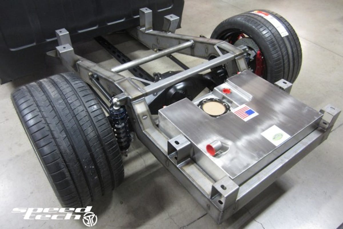 The ExtReme chassis is also available with a custom fuel tank from Rick's Tanks.