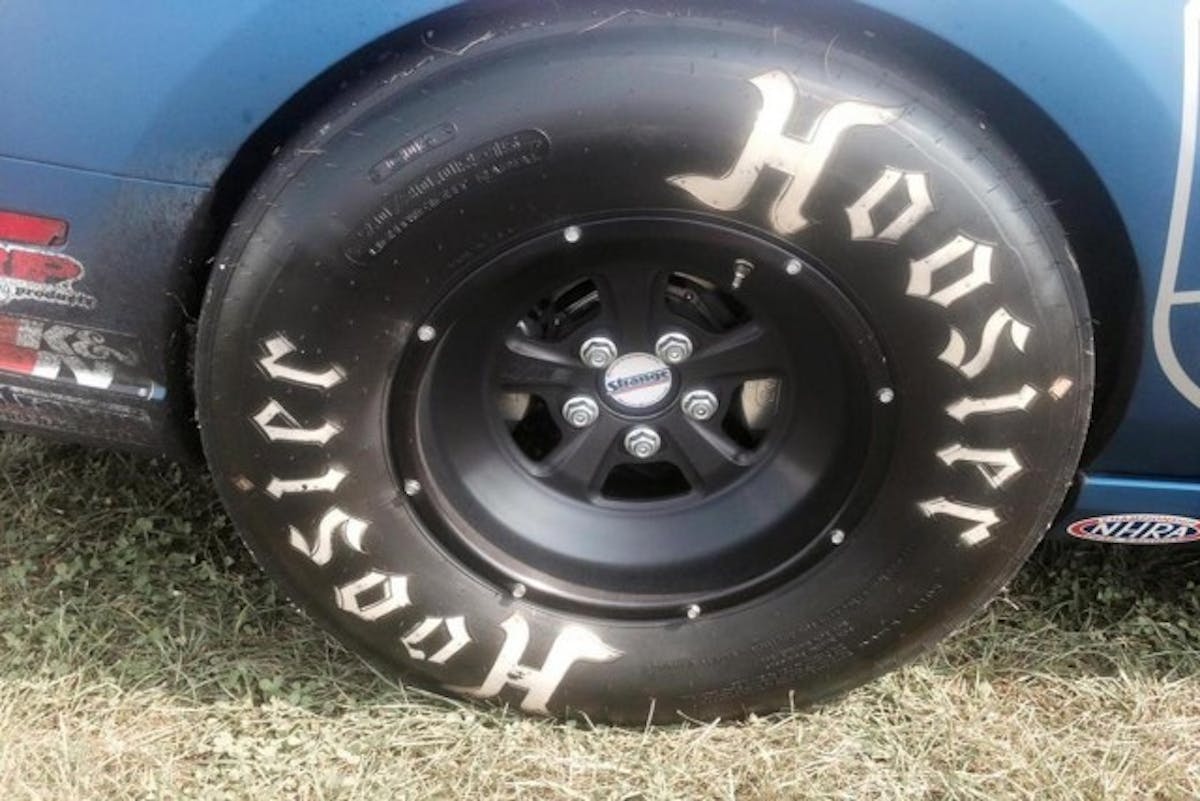 Strange places its axle logo at the end of the axle for everyone to see. That way, everyone knows exactly whose axles are in the car.