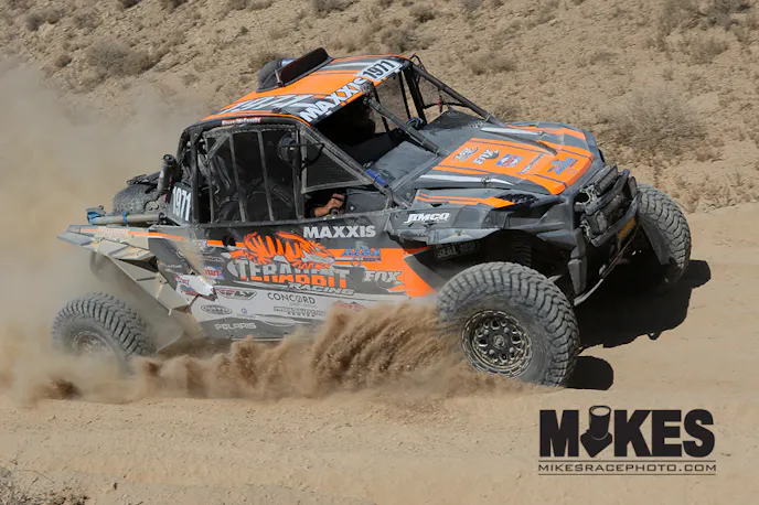 New for Jimco is the UTV build for Wayne Matlock. Matlock has already won the Baja 500 in 2015. Photo: Mikes Race Photo.