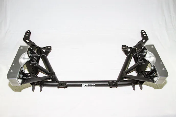 The MM K-member for Ford S197 chassis Mustangs.