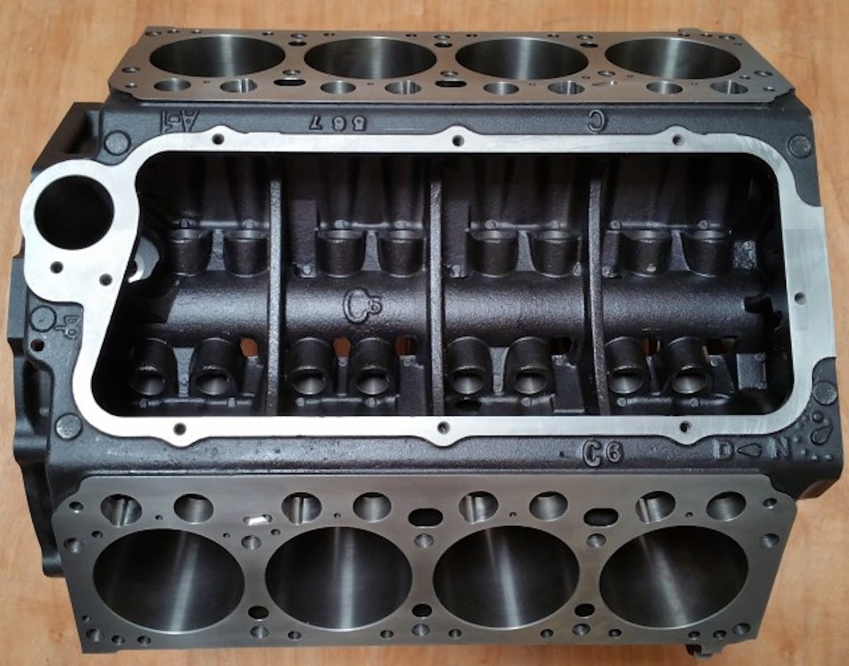 The all-new 392 Hemi block from Bear Block Motors.