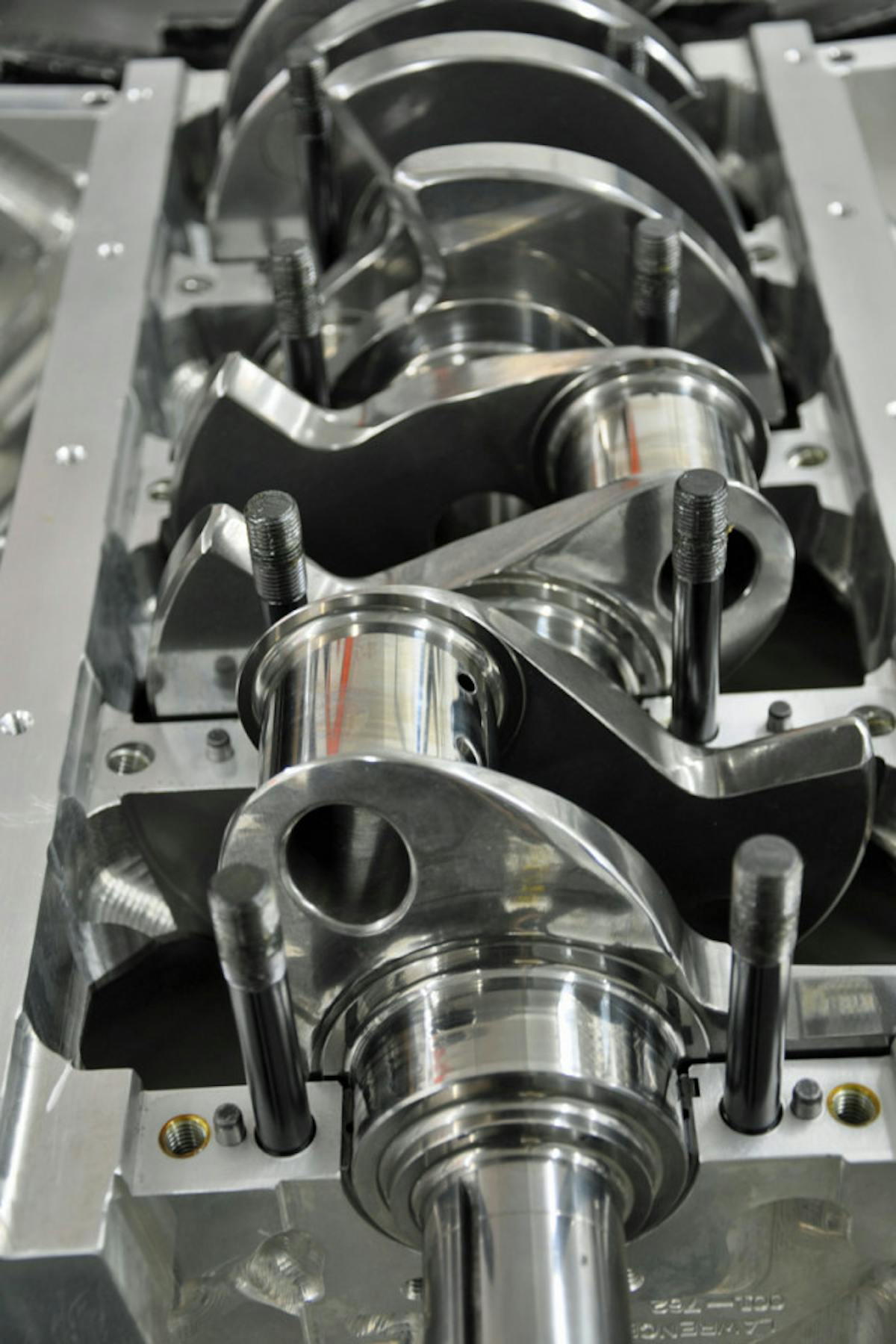 There's no other way to describe the billet Bryant crankshaft other than 'jewelry'. It's a shame this beautiful component has to be hidden within the crankcase.