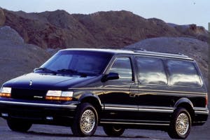 The 1995 Chrysler Town & Country helped the automaker dominate the minivan market.