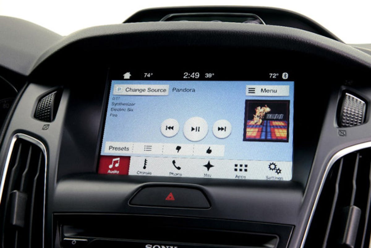 Rockfish's MyStreetCred took top honors in the developer's competition at the recent Ford Applink Developer's Conference. Ford Media Center image. 