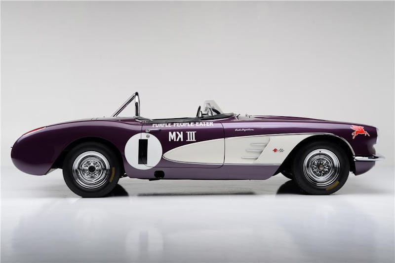 Purple People Eater” '59 Corvette Heads To Auction