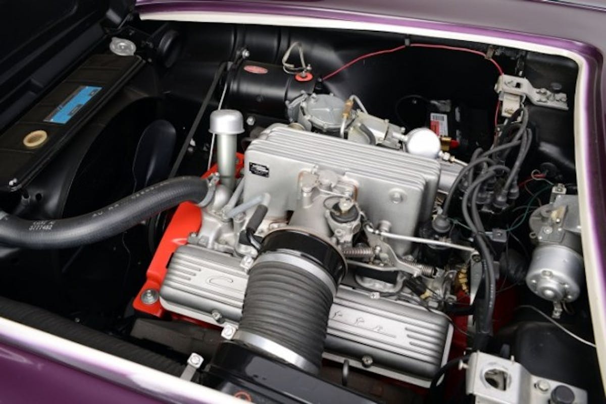 The fuel-injected 283 V8 was rated at 290 horsepower.
