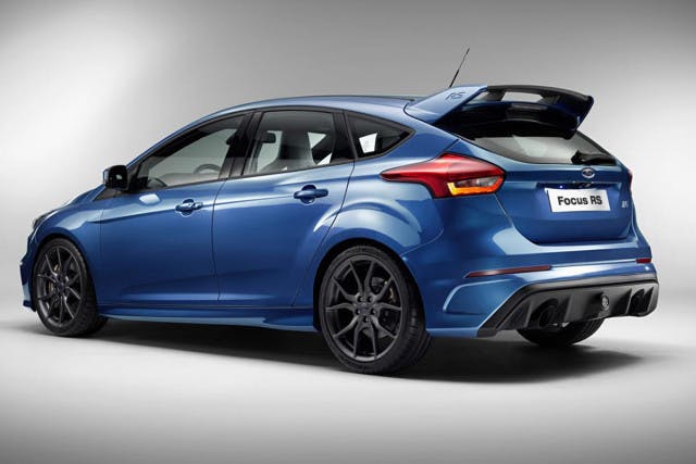 Ford's FOcus has gone from a ho-hum kind of car to a "Sit down, strap in, and shut up" type of car. Image via 