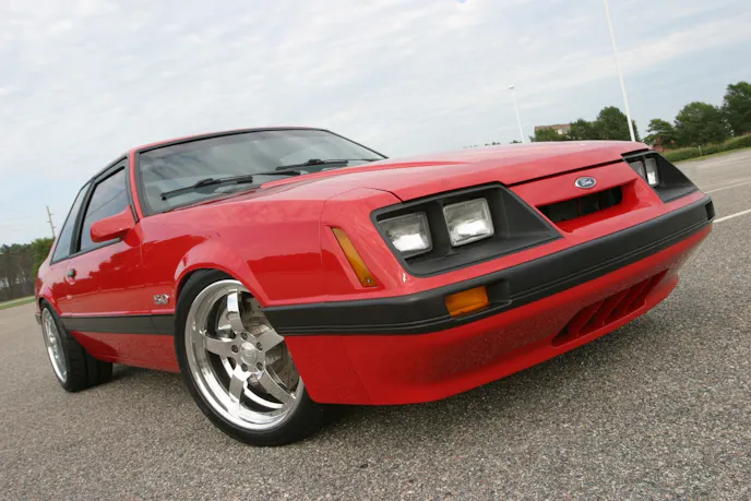 Even though Prance's coupe was originally red, he repainted it in his grandfather's barn an Acura NSX red. Yes, he had to sand and buff the car a few times after painting it, but those is always the case, anyway.