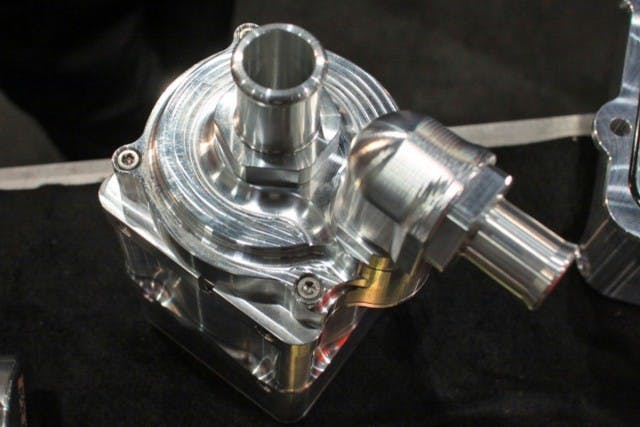 Meziere is most famous for its line of high-performance water pumps, but the the company also manufacturers intercooler pumps, starters, flexplates, and the like.