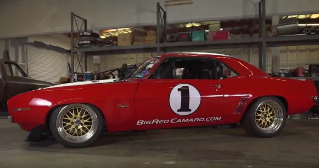 The insane Big Red Camaro is a legitimate 200 MPH car
