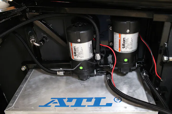 Tilton offers these cooler pumps in either intermittent or continuous duty specification. Intermittent use pumps are designed for applications where the cooler pump might be turned on/off by the driver or a relay at established temperatures. Continuous duty pumps are designed for applications where the pumps needs to operate for oever two hours without cool down time.