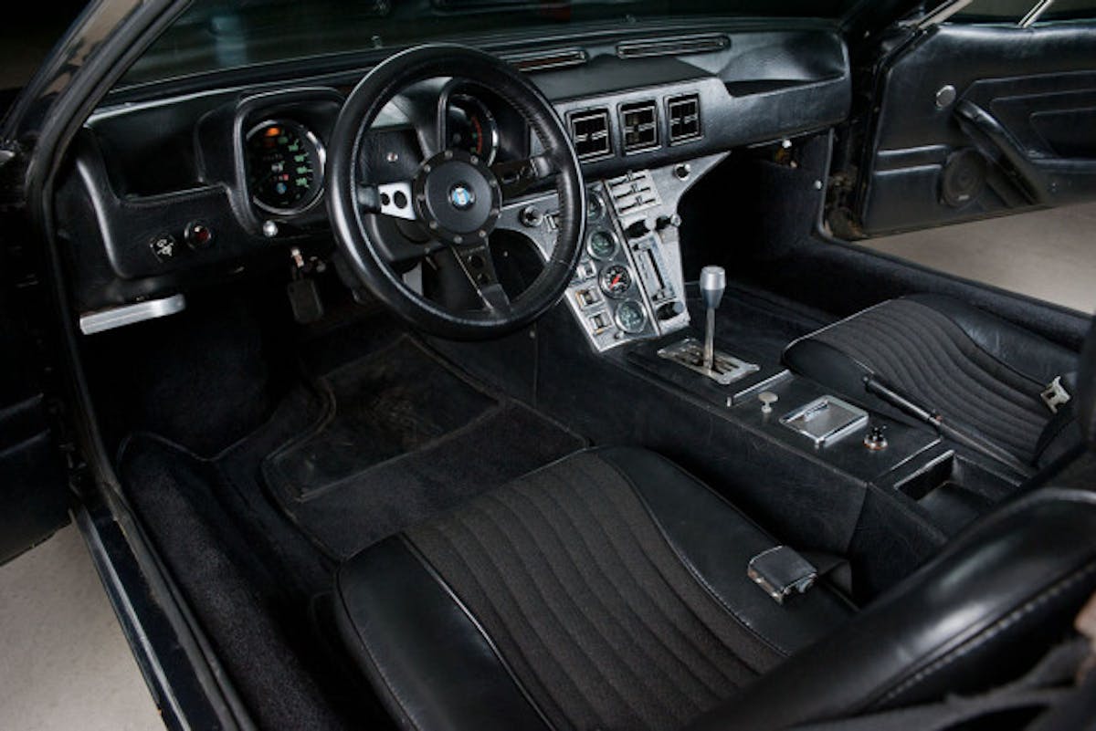 Ergonomics were not a strong suit of the Pantera intially, with its offset pedals and odd placed switchgear, but to some that is part of its charm. Image: Fox Motorsports