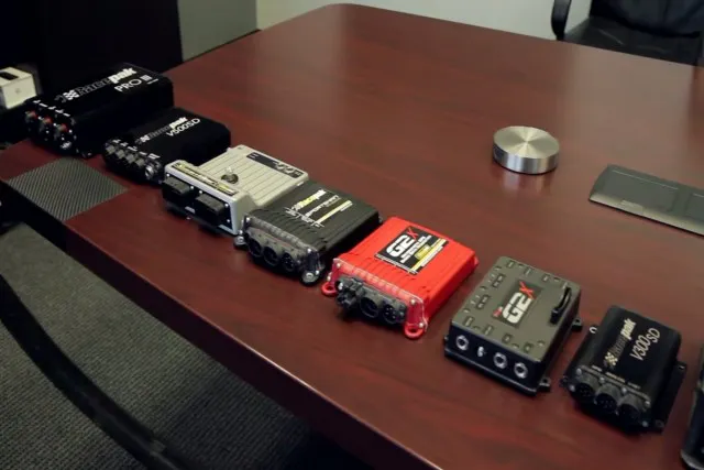 The video contains a rundown from Racepak's first component system, to its latest product. You can see the lineage in each Racepak product.
