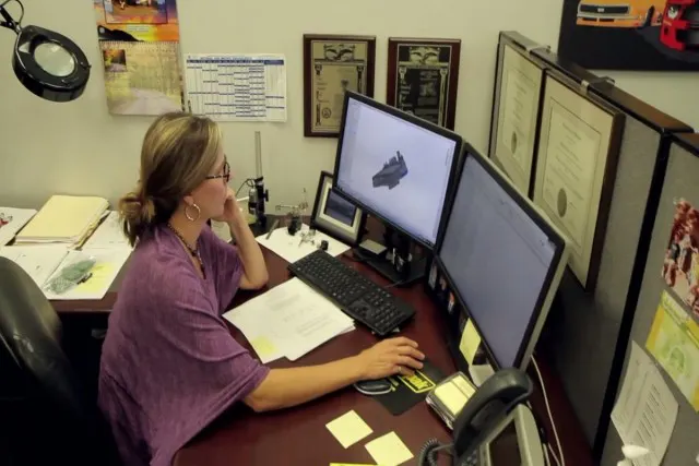 Racepak relies on its talented staff of designers, engineers, assemblers, and shipping department to make sure every component is ready for competition.