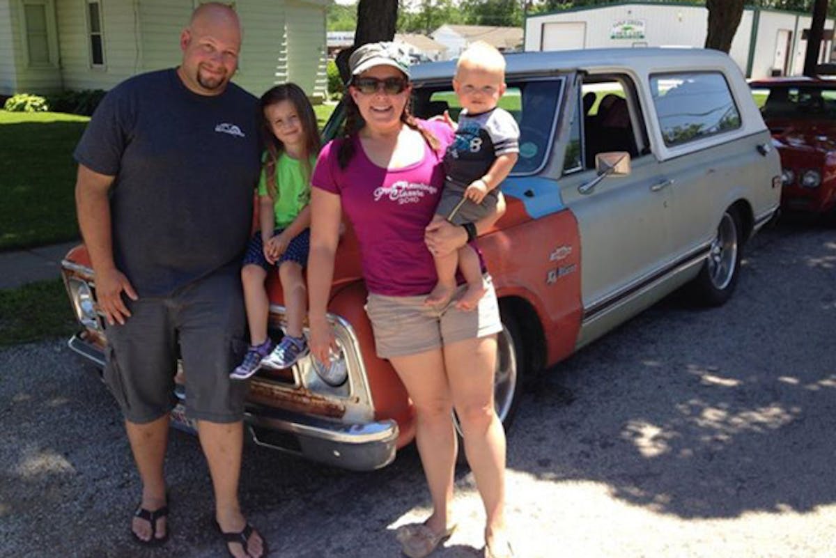 The Jost Family is one happy family with their 1972 K/5 Blazer. Images courtesy Jeff Jost.