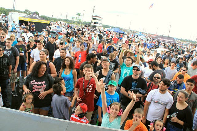 There was a very large and enthusiastic crowd on hand for this years event.