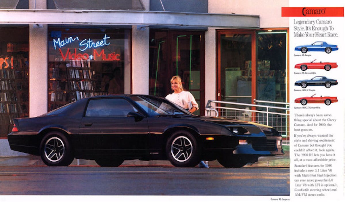 Third-generation Camaro