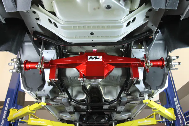 The car must be complete to start making any final adjustments - that means that oil, gas, water and driver must be in the car, and the tires need to be set at the correct pressure.