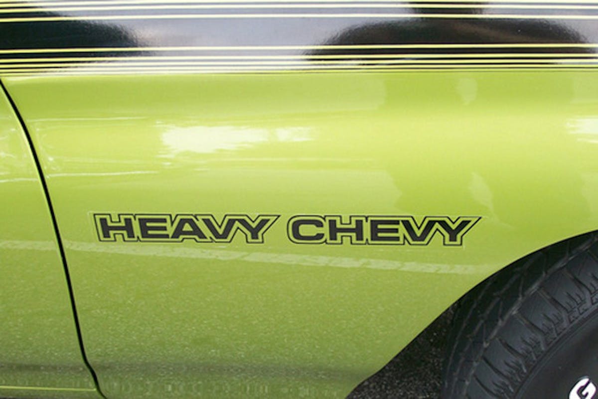 Heavy Chevy sticker