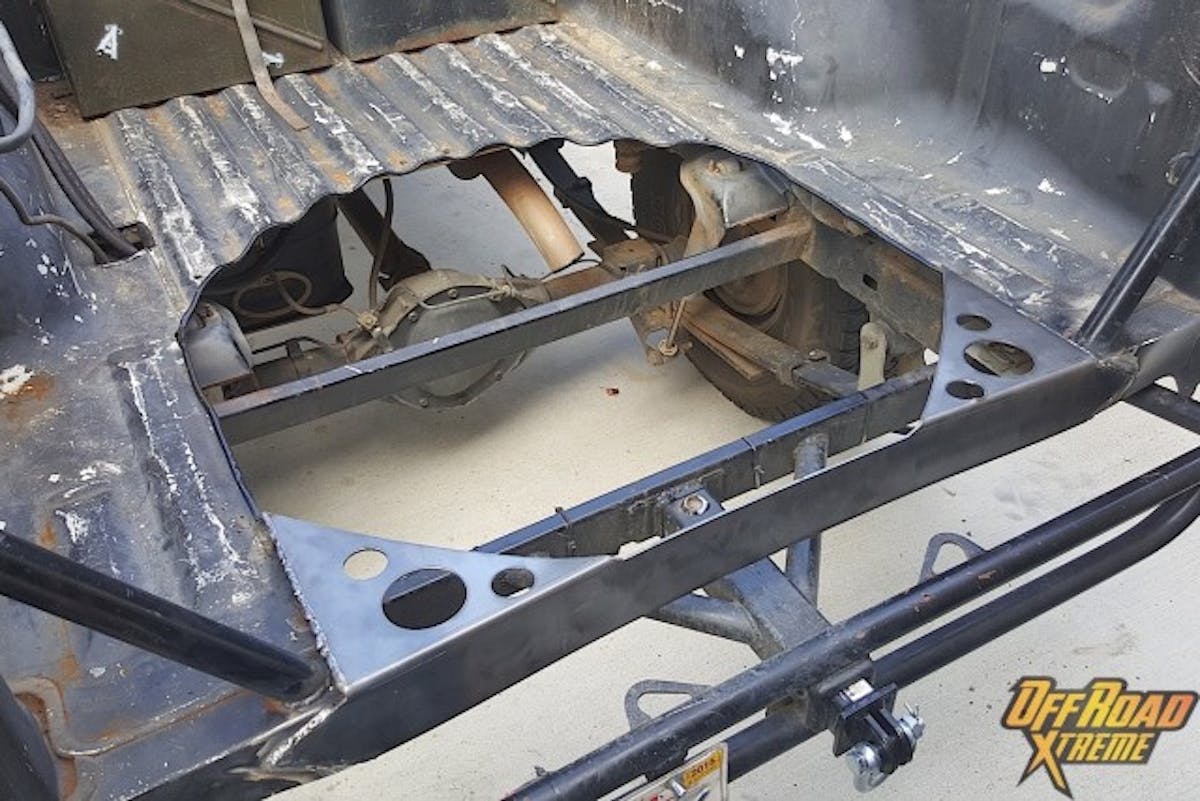 All finished up with bed support to keep the bed strong, all while finishing off the modification.