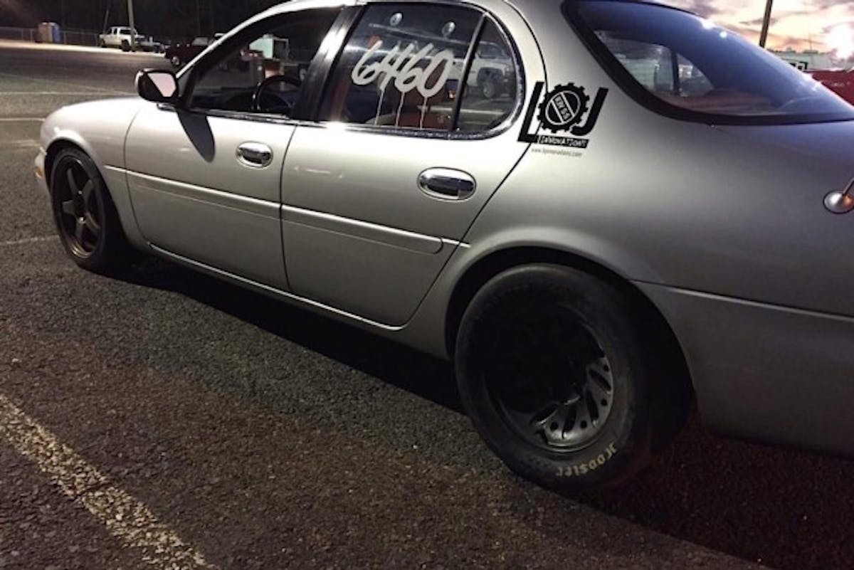 Something about this Infiniti J30 sporting a pair of meaty slicks just screams awesome.