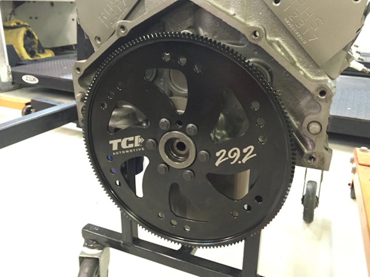 TCI's brand new SFI 29.2-certified one piece billet flexplates boast an integrated ring gear and are manufactured to exacting tolerances. Look for more information on these new flexplates at the upcoming SEMA show.