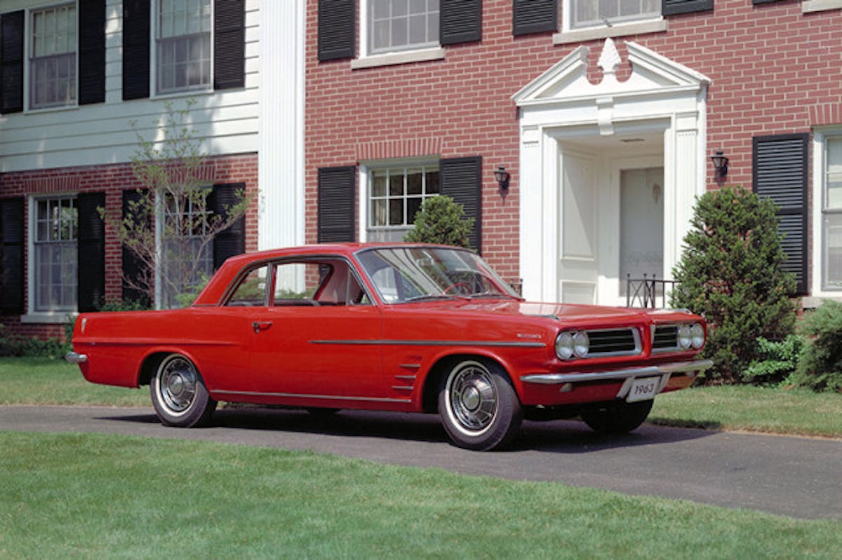 The '63 model grew both in stature and promenauce in Pontiac's lineup. But more importantly, it could now house the biggest motors in the brand's lineup.